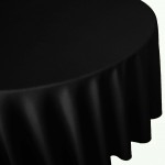 Black, linen, table cover, table cloth, banquet linen, round linen