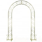 Arch, brass, arbor