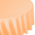 Peach, linen, table cover, table cloth, banquet linen, round linen
