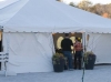 Frame Tent With White Sides