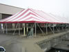 Red And White Striped Carnival Tent