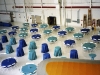 Corporate Warehouse Table And Chair Setup
