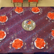 Spring Table, Chiavari Chairs