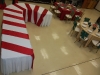 Candy Cane Table, Christmas Theme