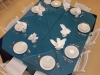 Winter Theme Blue Table