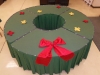 Christmas Theme Wreath Table